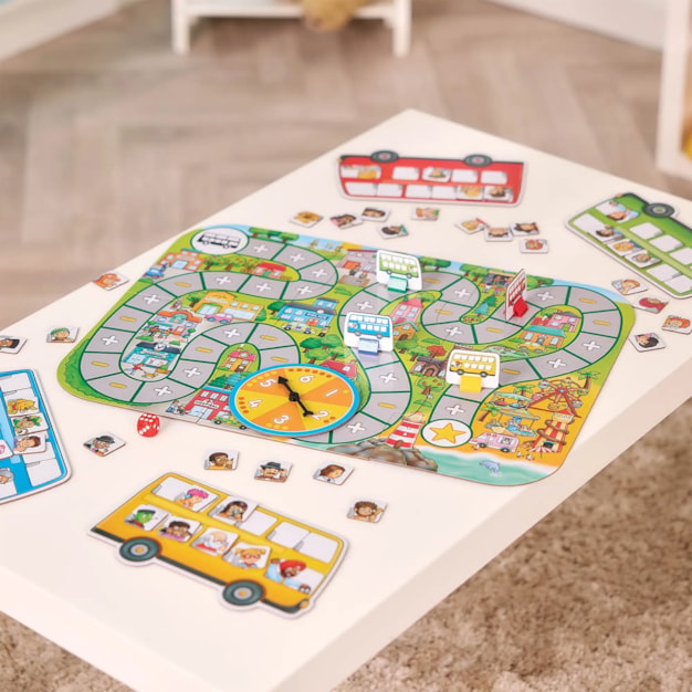 Bus Stop Board Game | Orchard Toys