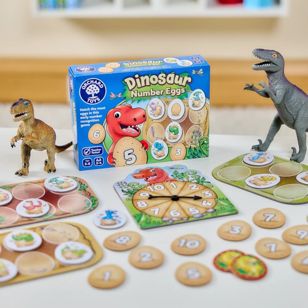 Dinosaur Number Eggs Dinosaur Number Eggs