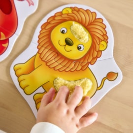 Match and Feel two-piece jungle puzzles