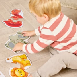 Match and Feel two-piece jungle puzzles