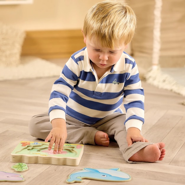 Under the Sea wooden nesting puzzle Under the Sea wooden nesting puzzle