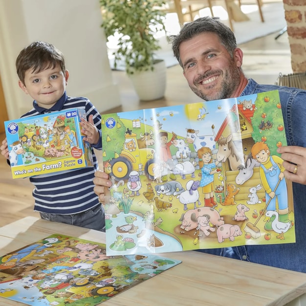 Who's On The Farm? Jigsaw Puzzle
