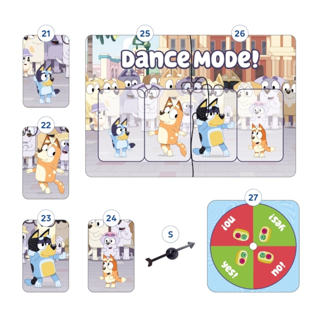 Bluey Dance Mode Game Misplaced Pieces