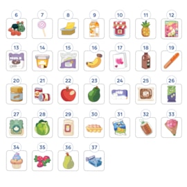Bluey Shopping List Misplaced Pieces