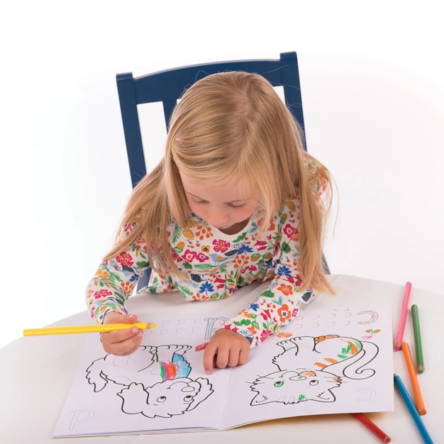 ABC Colouring Book | With Stickers ABC Colouring Book | With Stickers