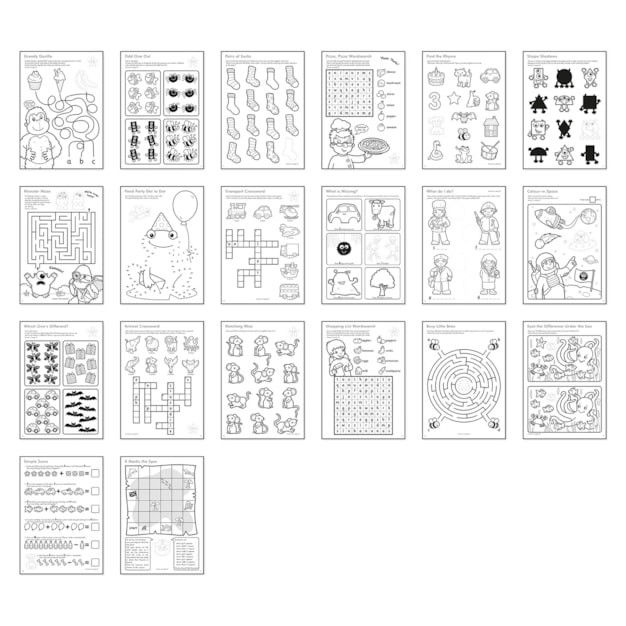 Things To Do Activity Book Things To Do Activity Book