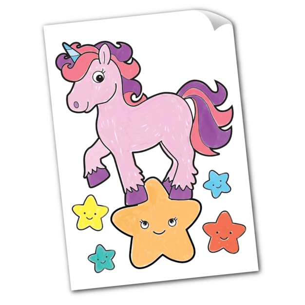 Unicorns, Mermaids and More | With Stickers Unicorns, Mermaids and More | With Stickers