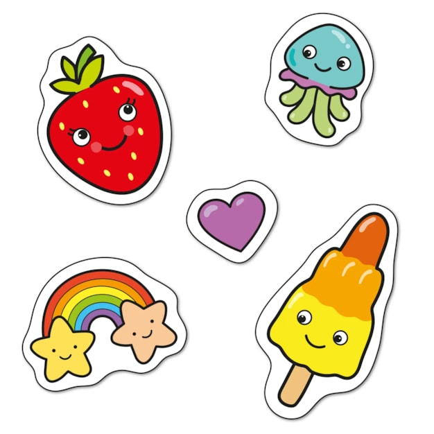 Unicorns, Mermaids and More | With Stickers Unicorns, Mermaids and More | With Stickers
