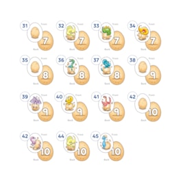 Dinosaur Number Eggs Misplaced Pieces Dinosaur Number Eggs Misplaced Pieces