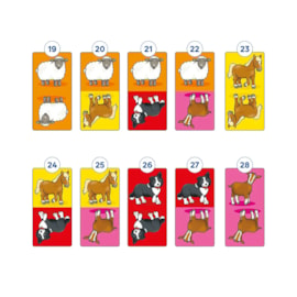 Farmyard Dominoes Game Misplaced Pieces