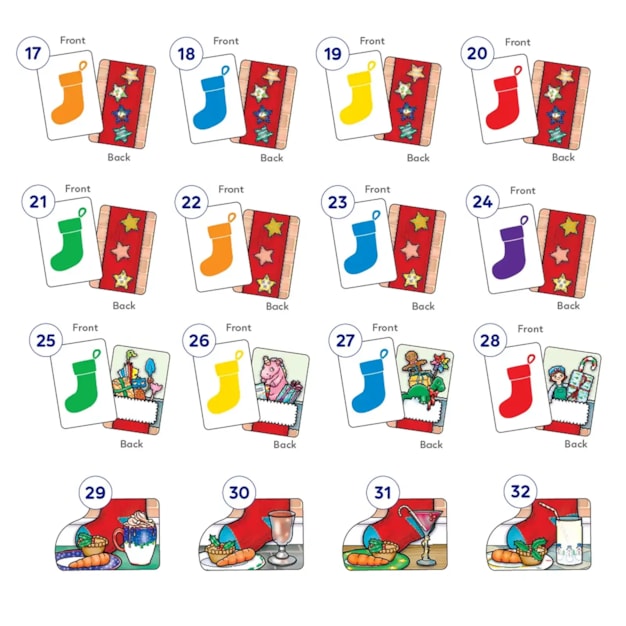 Fill Your Stockings Game Misplaced Pieces