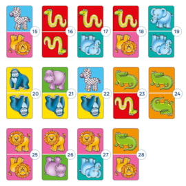 Jungle Dominoes Game Misplaced Pieces Jungle Dominoes Game Misplaced Pieces