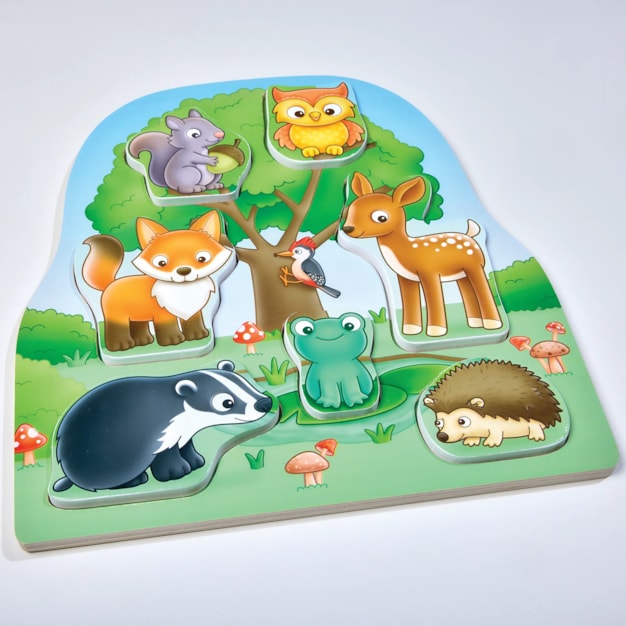 Woodland chunky wooden puzzle Woodland chunky wooden puzzle