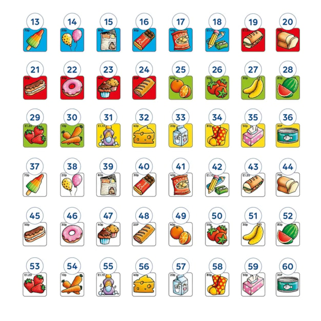 Pop to the Shops Board Game Misplaced Pieces