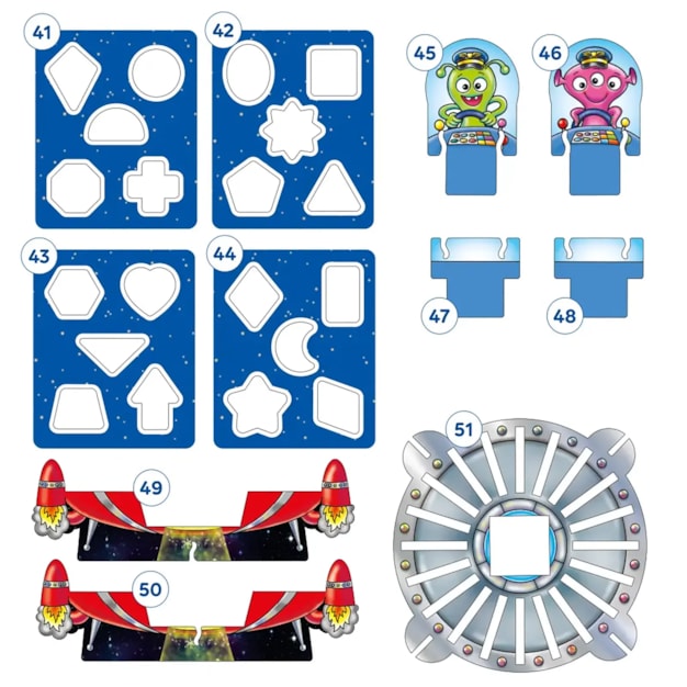 Shape Aliens Game Misplaced Pieces Shape Aliens Game Misplaced Pieces