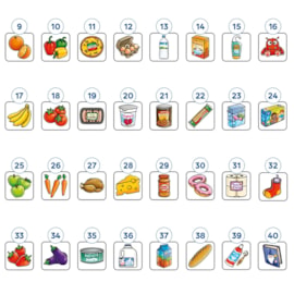 Shopping List Misplaced Pieces