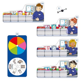 Super Shoppers Game Misplaced Pieces