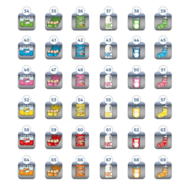 Super Shoppers Game Misplaced Pieces