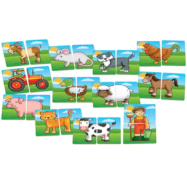 Farmyard Heads and Tails Game Farmyard Heads and Tails Game