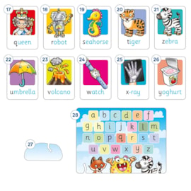 Alphabet Flashcards Misplaced Pieces