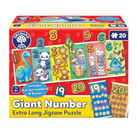 Giant Number Jigsaw Puzzle Giant Number Jigsaw Puzzle