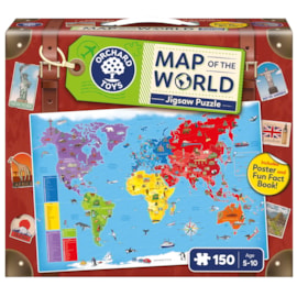 Map of the World Jigsaw Puzzle Map of the World Jigsaw Puzzle