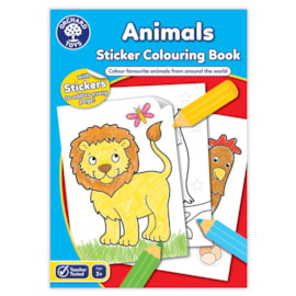 Animals Colouring Book | With Stickers Animals Colouring Book | With Stickers