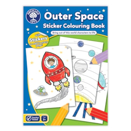 Outer Space Colouring Book | With Stickers Outer Space Colouring Book | With Stickers