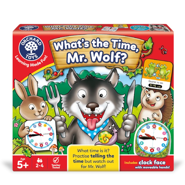 What’s the Time, Mr Wolf Time-Telling Game