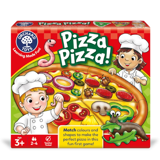 Pizza, Pizza Colour and Shape Game