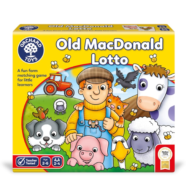Old MacDonald Lotto First Matching and Memory Game