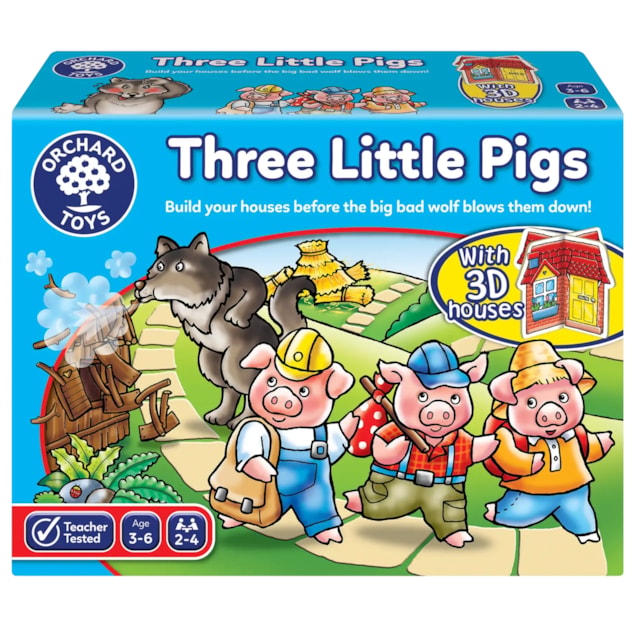 Three Little Pigs Board Game Three Little Pigs Board Game