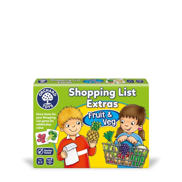 Shopping List Extras - Fruit & Veg Shopping List Extras Fruit and Veg Add On Pack