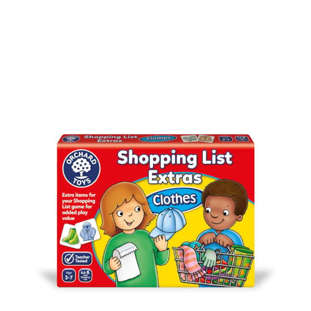 Shopping List Extras Clothes Add On Pack