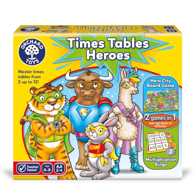 Times Tables Heroes Game Times Tables Heroes Multiplication Practice Game
