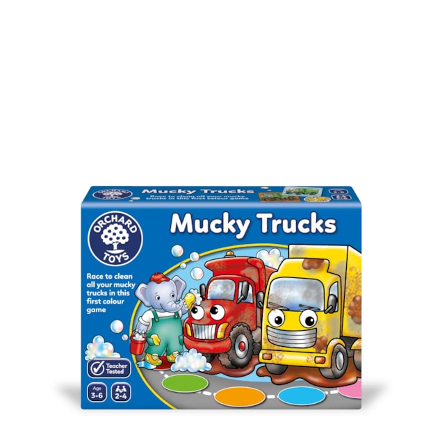 Mucky Trucks First Colour Game