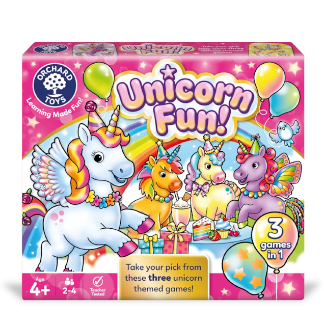 Unicorn Fun! Three Games in One
