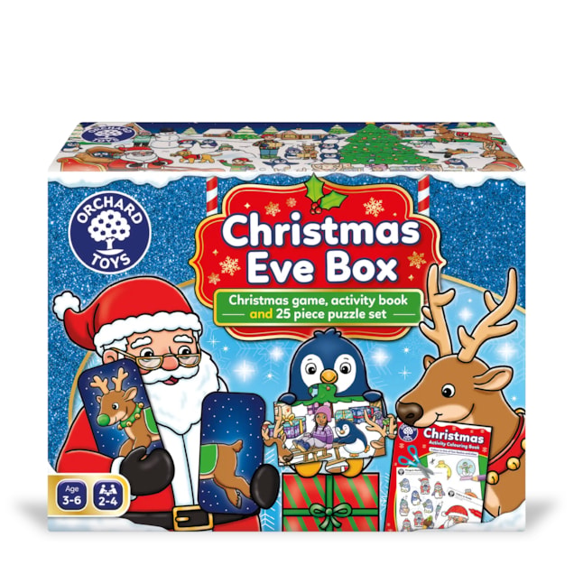 Christmas Eve Box Game, Puzzle and Book