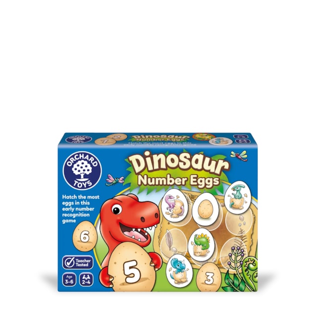 Dinosaur Number Eggs Counting Game