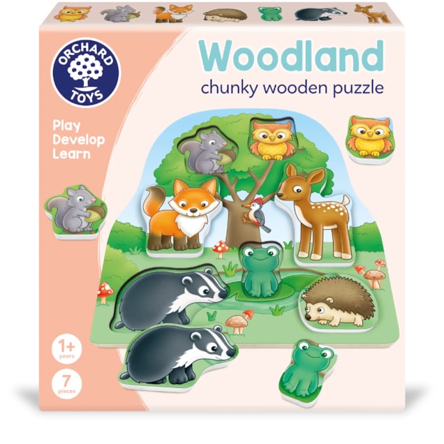 Woodland chunky wooden puzzle Woodland chunky wooden puzzle