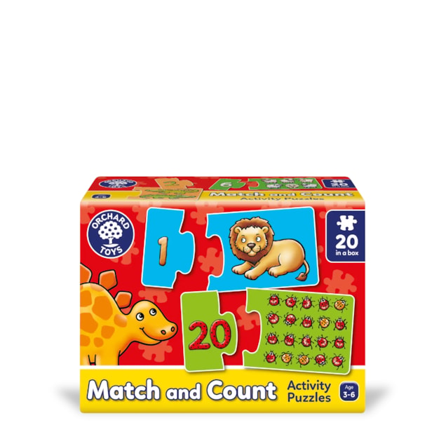 Match and Count Activity Number Puzzles
