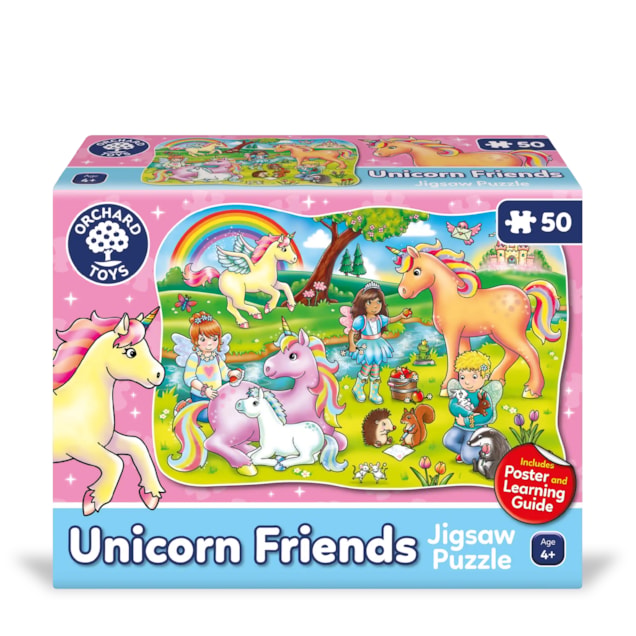 Unicorn Friends Floor Jigsaw Puzzle