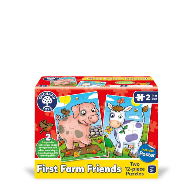 First Farm Friends Puzzles and Posters