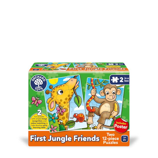 First Jungle Friends Puzzles and Posters