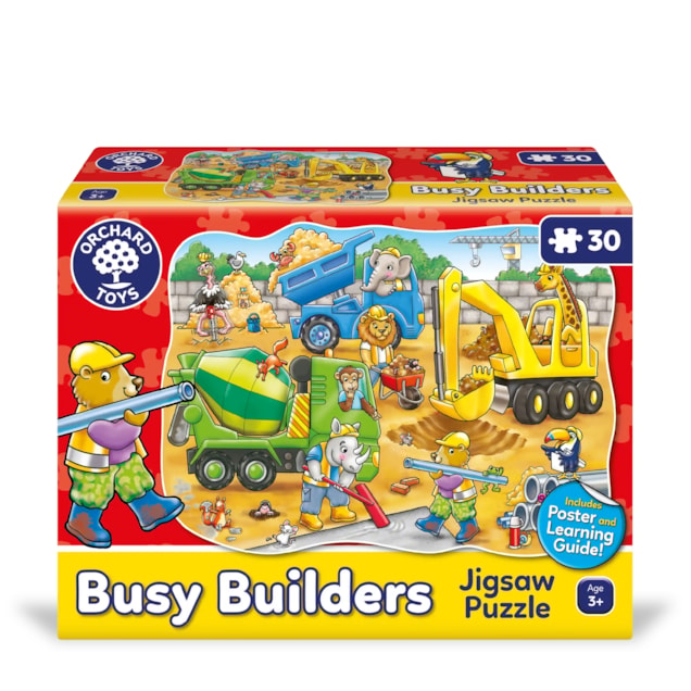 Busy Builders Jigsaw Puzzle Busy Builders Construction Jigsaw Puzzle