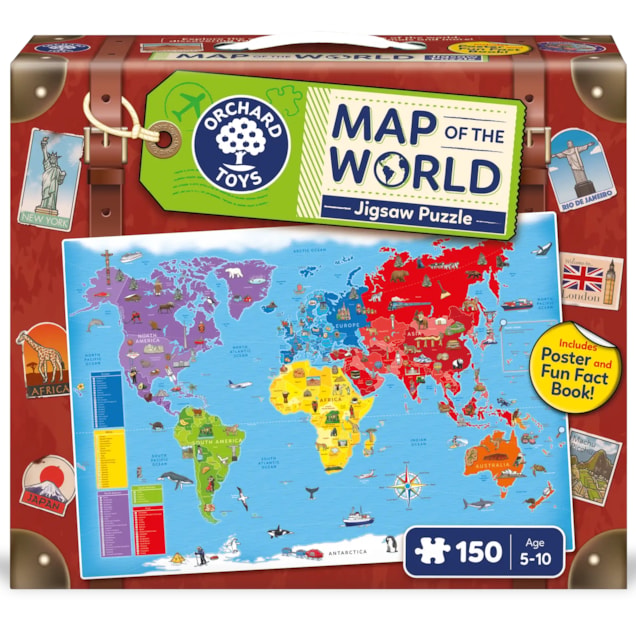 Map of the World Jigsaw Puzzle