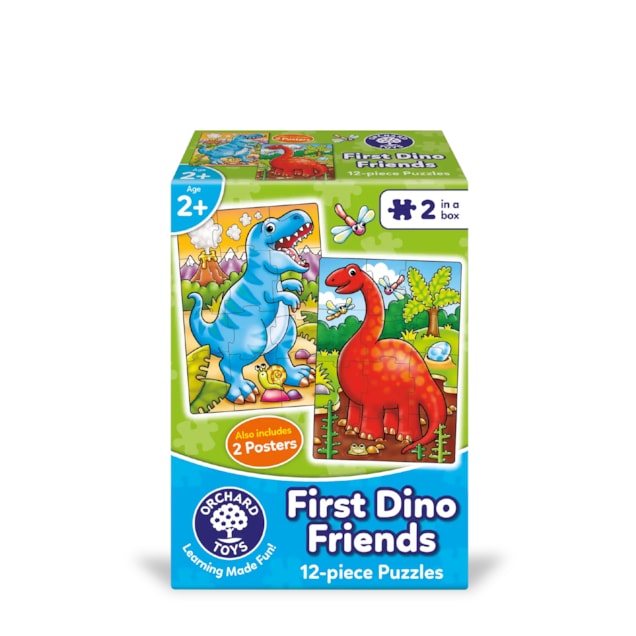 First Dino Friends Jigsaw Puzzle First Dino Friends Jigsaw Puzzles and Posters
