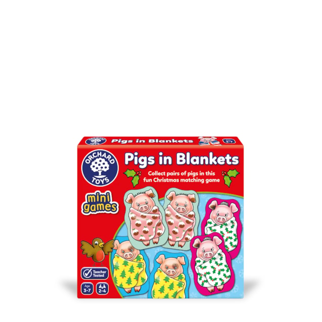 Pigs in Blankets Mini Game Pigs in Blankets festive pairs mini game