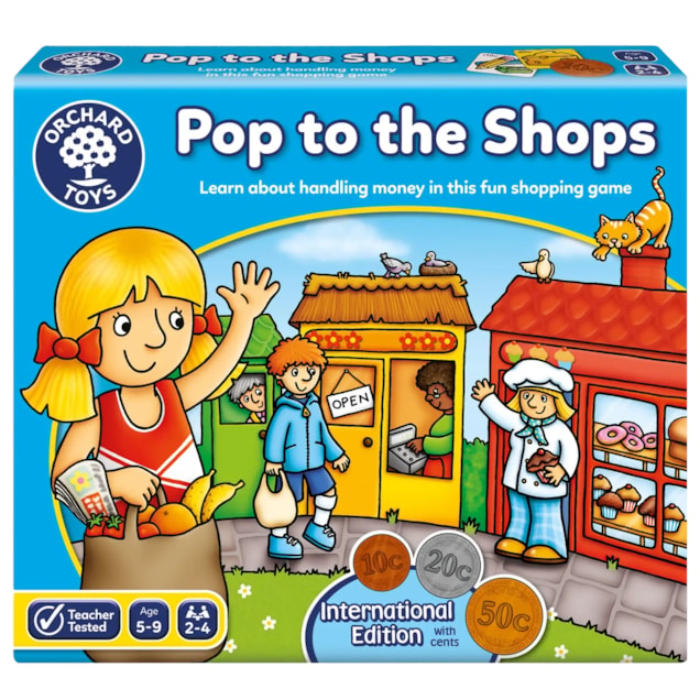 Pop to the Shops International Board Game