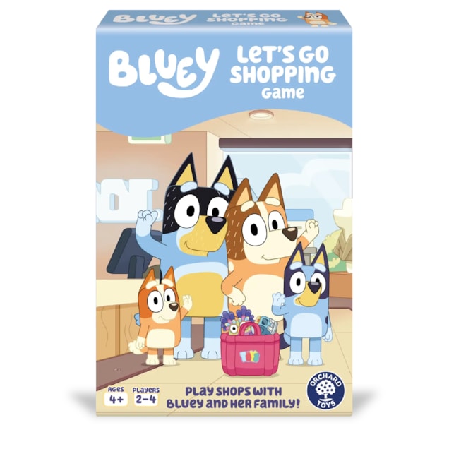 Bluey Let's Go Shopping imaginative number and counting game